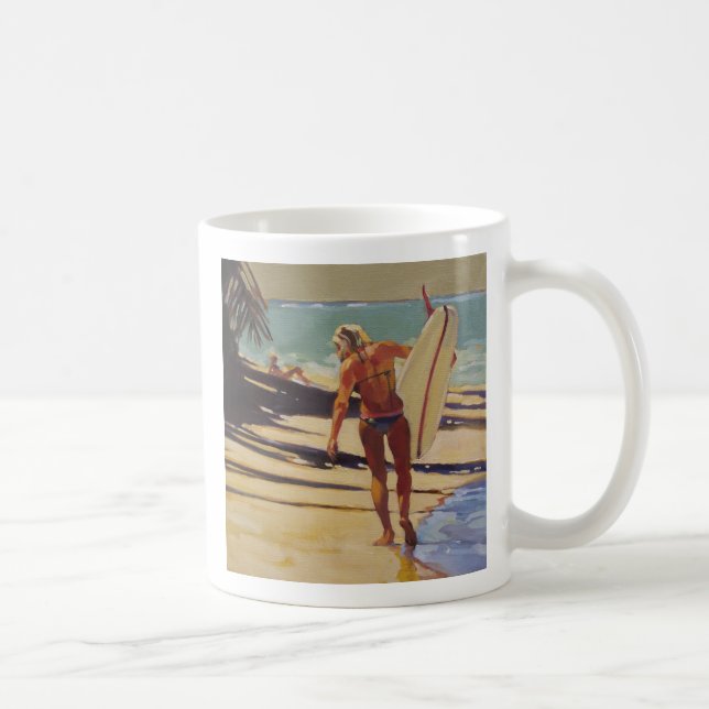 Mug Fille de surfer (Droite)