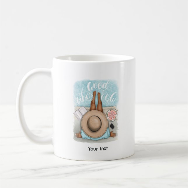 Mug Fille de vélo Springtime (Gauche)