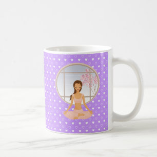 Mug fille de yoga