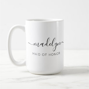 Mug Fille d'honneur Nom Je ne peux pas dire que je le 
