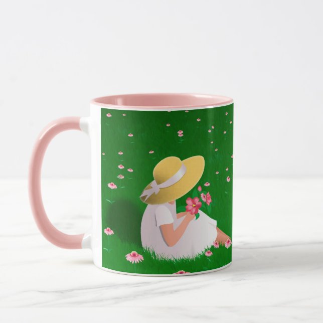 Mug Fille en herbe (Gauche)