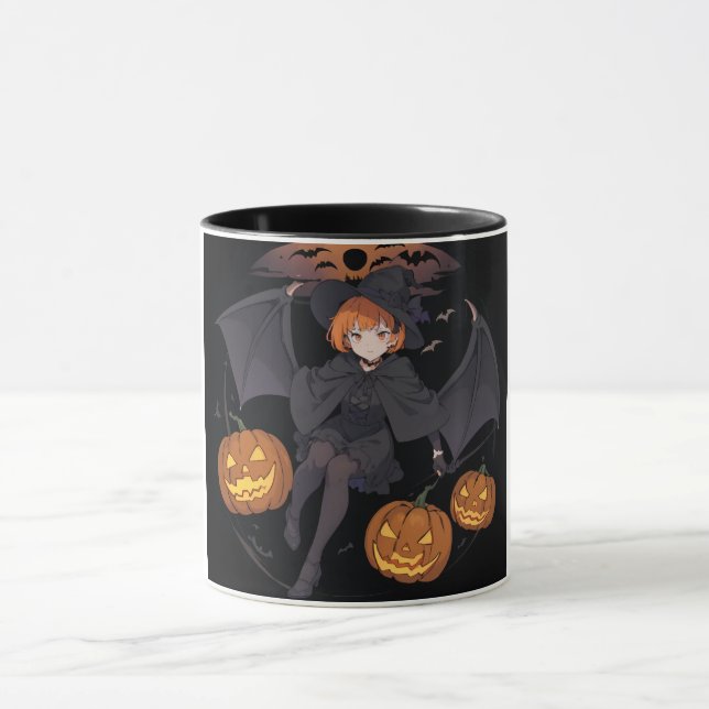 Mug fille halloween (Centre)