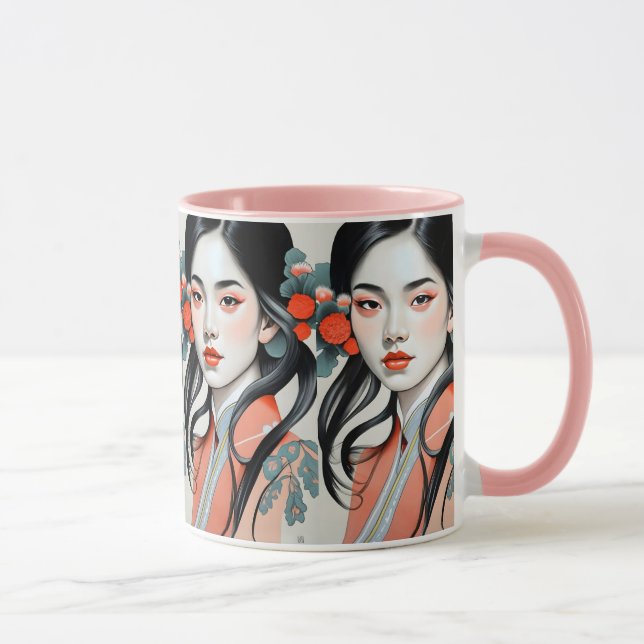 Mug fille japonaise (Droite)