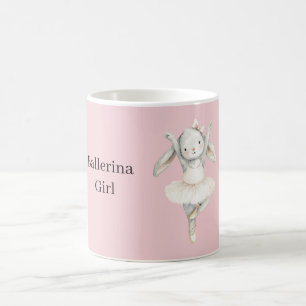 Mug Fille Lapin Ballerine Rose en Tutu