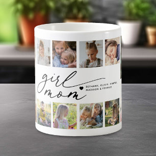 Mug Fille Maman Collage Photo