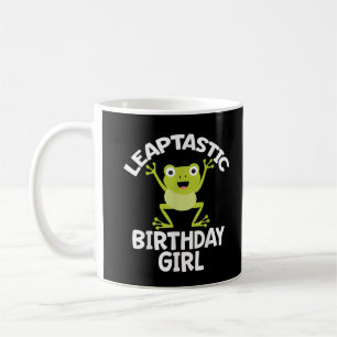 Mug Fille née le jour bissextile, jeu de mots drôle