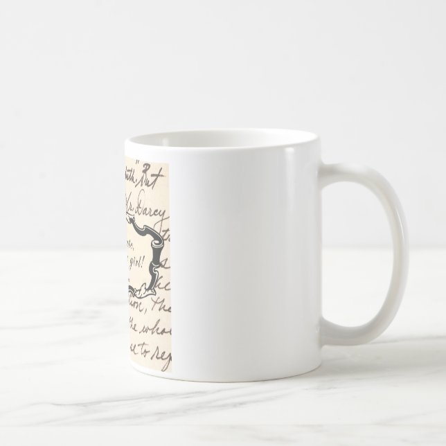 Mug Fille obstinée et entêtée ! (Droite)