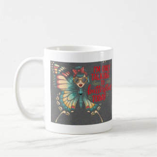 Mug Fille Papillon - Parler uniquement aux papillons
