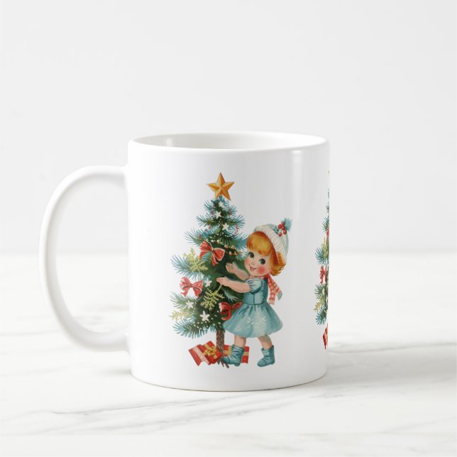 Mug fille vintage (Gauche)