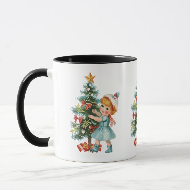 Mug fille vintage (Gauche)