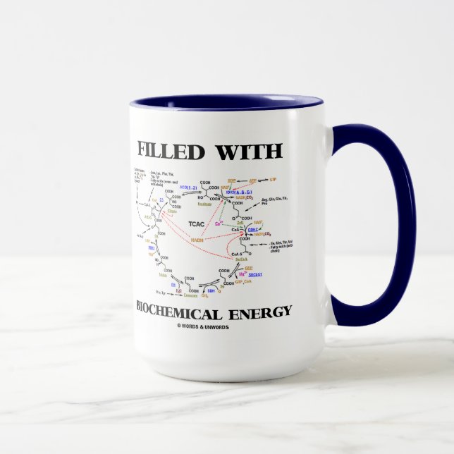 Mug Filled with Biochemical Energy (Krebs Cycle) (Droite)