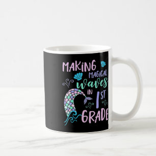 Mug Filles de 1re année mignonne sirène Frist Day Kids