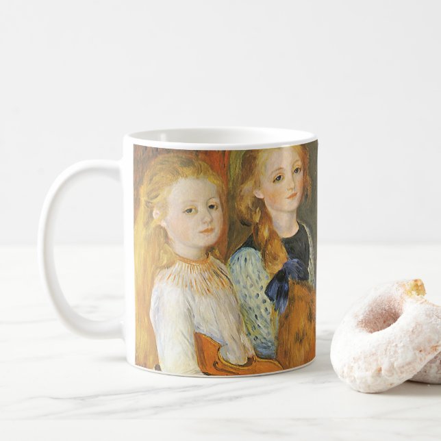 Mug Filles de Catulle Mendes par Pierre Renoir (Avec donut)