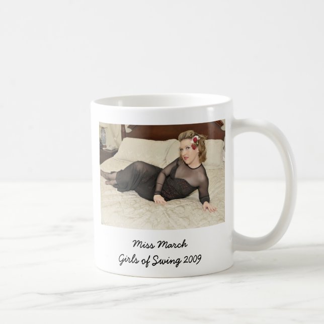 Mug Filles de Mlle mars de l'oscillation 2009 (Droite)