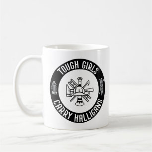 Mug Filles dures transportent des halligans Drôle Cool