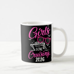 Mug Filles en croisière 2026 Croisière de fête de vaca