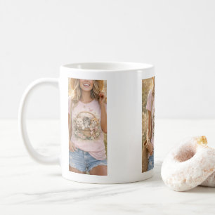 Mug Filles Graphique Floral Chatons Mignons