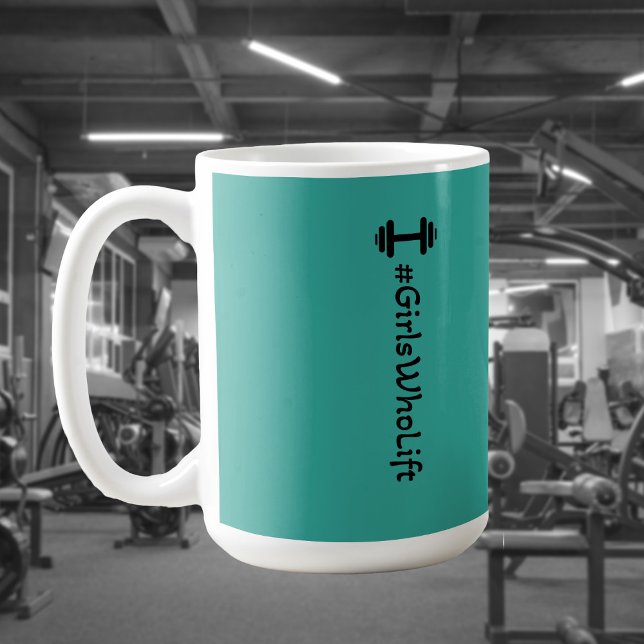 Mug #Filles qui lèvent la cloche de la poubelle (Créateur téléchargé)