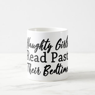 Mug Filles vilaines lues après leur heure du coucher