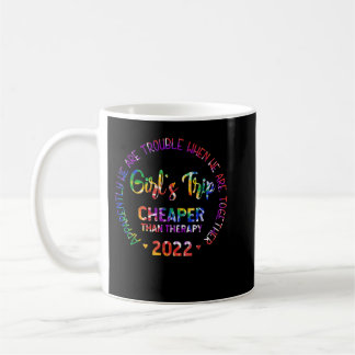 Mug Filles Voyage Moins Cher Qu'Une Thérapie Tie Dye F
