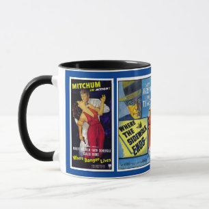 Mug Film Noir Affiches de cinéma Vintage Musique