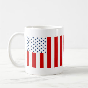 Mug Fils civils de drapeau des Etats-Unis de variation
