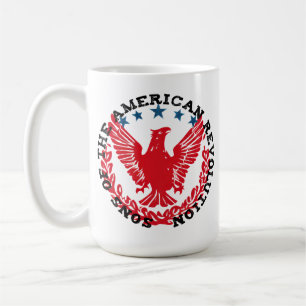 Mug Fils de la Révolution Américaine Patriot Eagle Sta