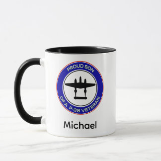 Mug Fils fier d'un vétéran du P-38