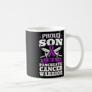 Mug Fils Fiers D'Un Cancer Pancréatique Guerrier Sensi