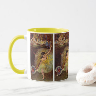 Mug Fin d'une arabesque par Edgar Degas, Ballet Vintag