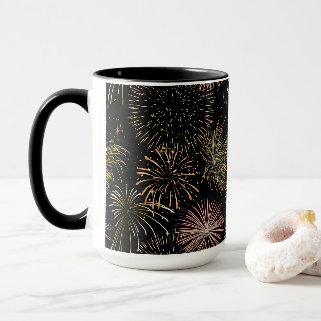 Mug Finale Fireworks (Avec donut)