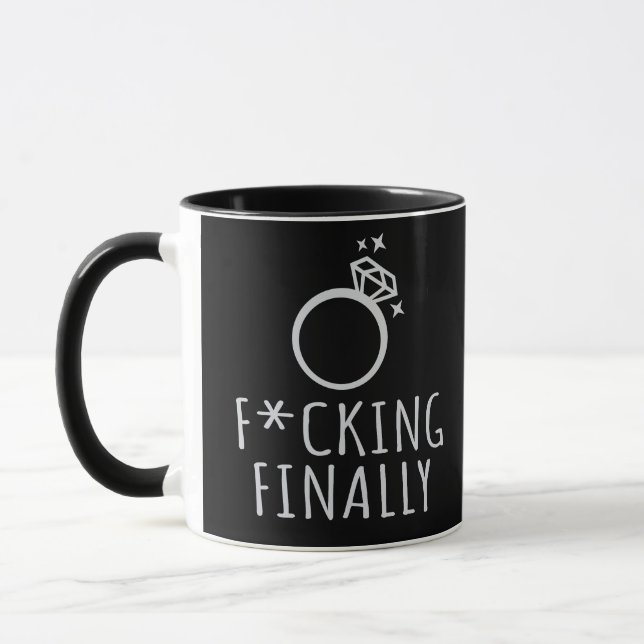 Mug Finally Engaged (Gauche)