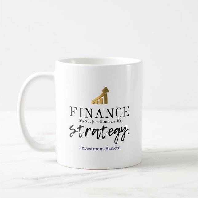 Mug Finances - État d'esprit stratégique (banquier d'i (Gauche)