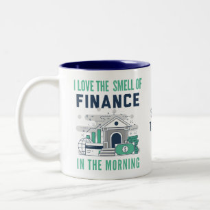 Mug financier amusant