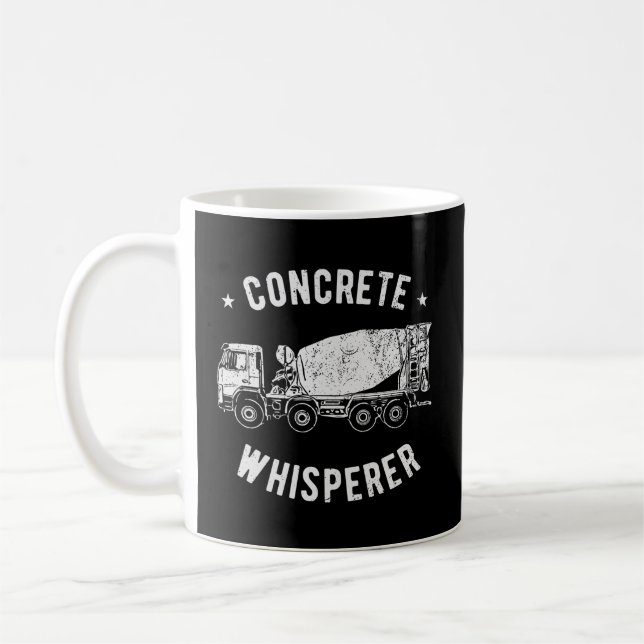 Mug Finisseur De Béton Et Travailleur De Béton (Gauche)