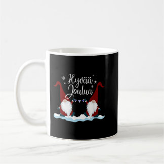 Mug Finlandais Joyeux Noël Finlande Cadeau Tee Hyvaa J