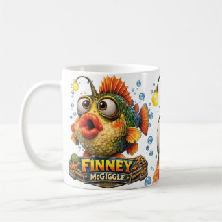Mug Finney McGiggle Funny Corky Fish