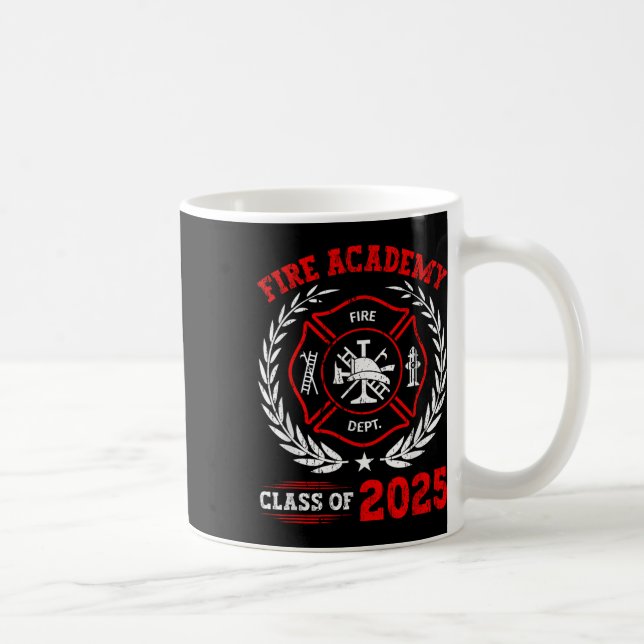 Mug Fire Academy Cl De 2025 Graduation Future Firefigh (Droite)