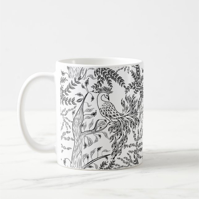 Mug Firebird, oiseau (Gauche)
