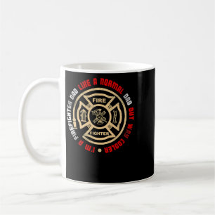 Mug Firefighter Fireman Mens Fireman US Firefighter Da