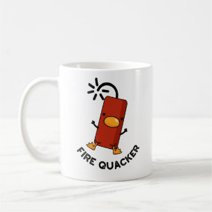 Mug Firequacker Funny Fireworks Pun