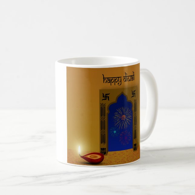 Mug Fireworks (Devant droit)