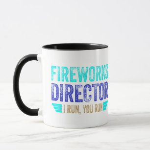 Mug Fireworks Director, Je cours, vous exécutez