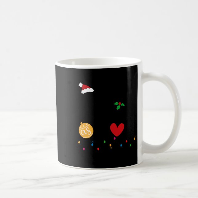 Mug First Christmas As A Mom Family Matching Cute T Sh (Droite)