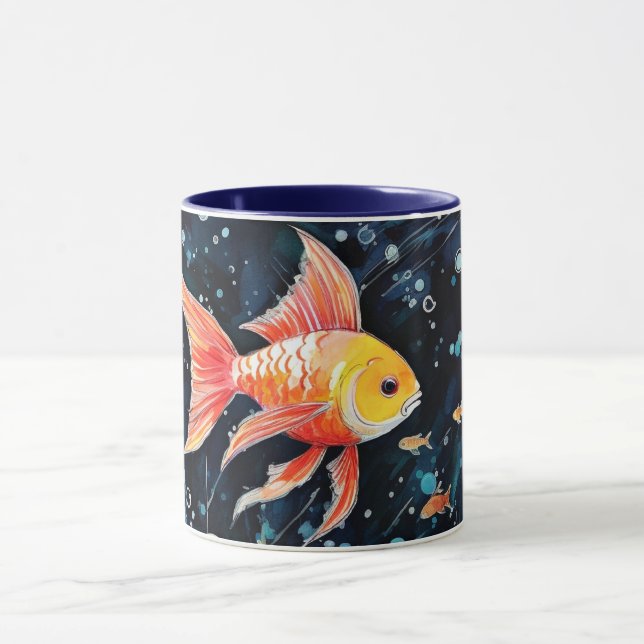 Mug Fish Dreamland, aquarium perfection, (Centre)