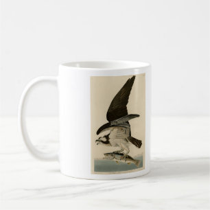 Mug Fish Hawk, Osprey, d'Audubon's Birds of America