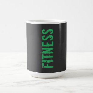 Mug Fitness Personal Trainer Bodybuilding Modern Grey