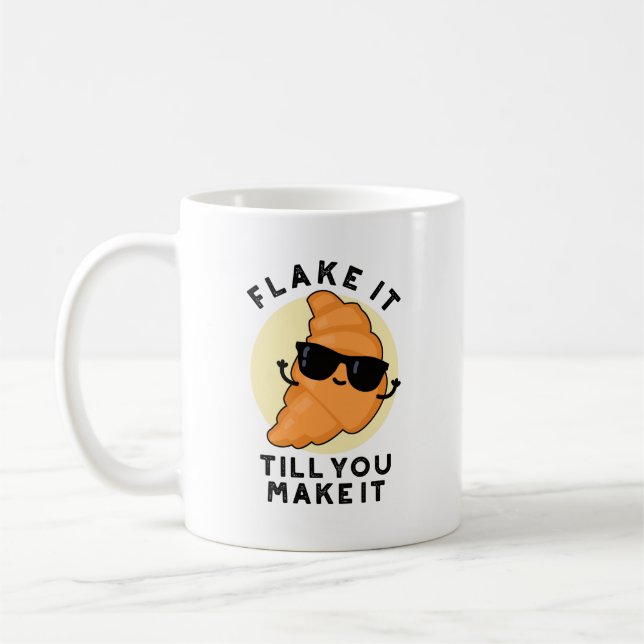 Mug Flacer Jusqu'À Ce Que Vous Le Faisiez Drôle Pâtiss (Gauche)