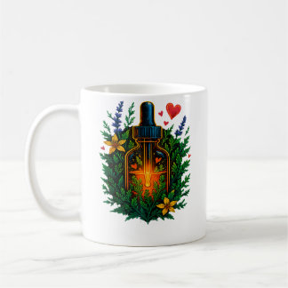 Mug Flacon d'élixir de teinture inspiré de la nature a