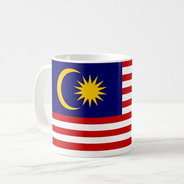 Mug Flag malaisien (Devant gauche)